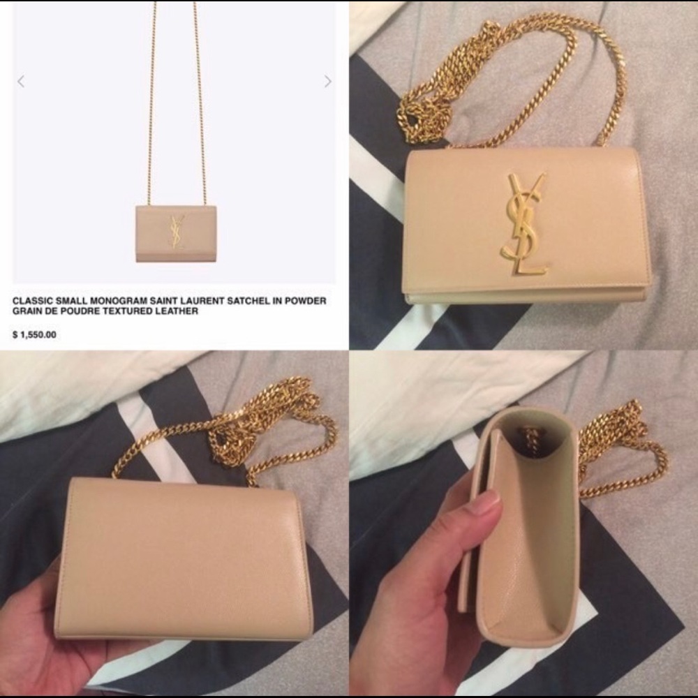 Saint Laurent wallet on chain